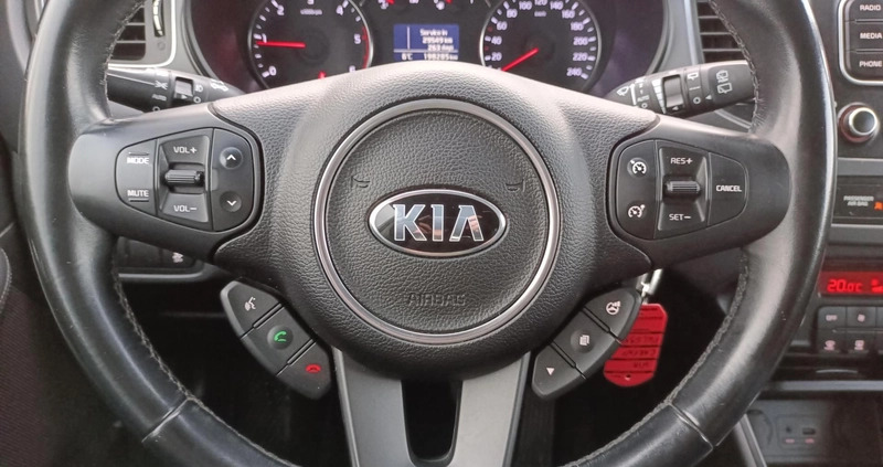Kia Carens cena 34900 przebieg: 198277, rok produkcji 2014 z Sianów małe 352
